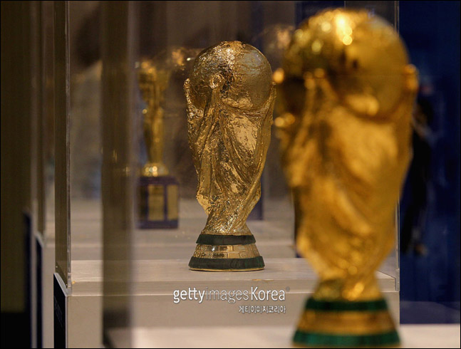 FIFA 월드컵 트로피. ⓒ 게티이미지