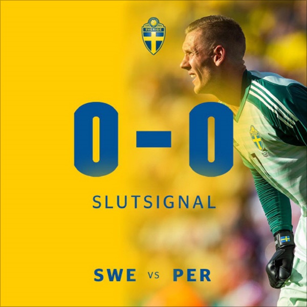 스웨덴이 페루와의 마지막 평가전에서도 무득점 무승부에 그쳤다. ⓒ 스웨덴 축구협회 SNS