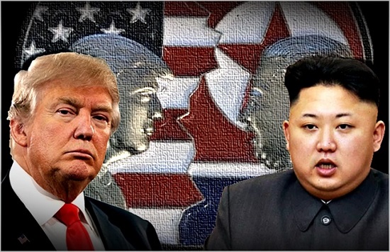 도널드 트럼프(왼쪽) 미국 대통령 김정은 북한 국무위원장 ⓒ데일리안