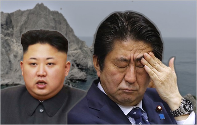 아베 신조 일본 총리(오른쪽)와 김정은 북한 노동당 위원장 ⓒ데일리안
