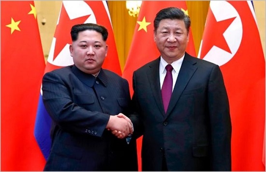 김정은 북한 국무위원장이 19일 중국 방문에 나서면서 표면적으로는 '비핵화 시계'가 한층 빠르게 돌아갈 것이란 전망이다.(자료사진) ⓒ조선중앙통신