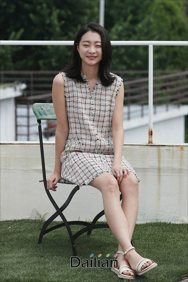 영화 '마녀'의 주연 김다미는 "캐릭터를 잘 해내야만 한다는 생각으로 연기했다"고 전했다.ⓒ데일리안 홍금표 기자
