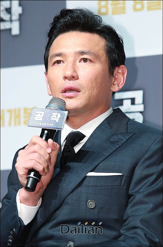 배우 황정민이 영화 '공작'에 출연한 소감을 밝혔다.ⓒ데일리안 류영주 기자