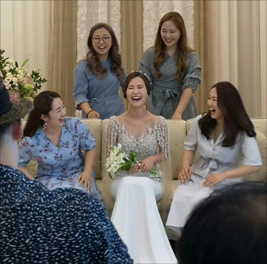 김은정 결혼식. ⓒ stseventgo 인스타그램