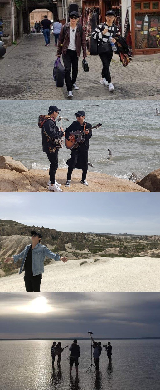 밴드 YB와 국카스텐의 보컬 윤도현과 하현우가 이타카로 떠난다.ⓒtvN
