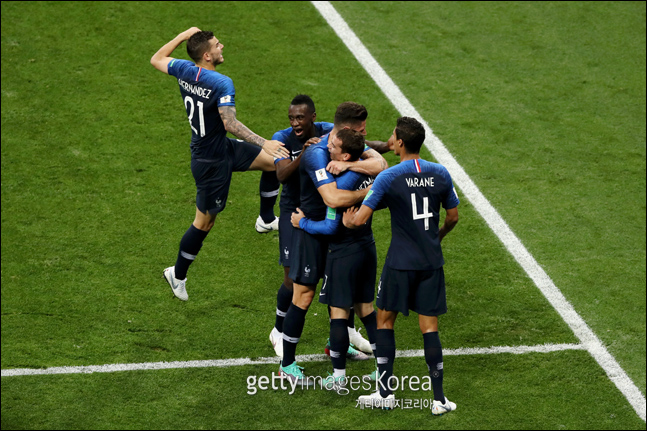 프랑스 월드컵 우승. ⓒ 게티이미지