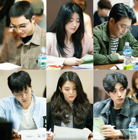 tvN ‘백일의 낭군님’이 100일의 로맨스 사극의 탄생을 알린 대본 연습 현장을 전격 공개했다. ⓒ tvN