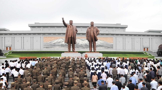 6.25 전쟁 정전협정이 체결된 지 65주년이 되는 7월 27일, 우리나라에서는 정전협정 기념일이라고 부르지만 북한에서는 "미국과 싸워 승리한 날"이라는 의미로 '전승절'(戰勝節)로 기념된다.(자료사진) ⓒ연합뉴스