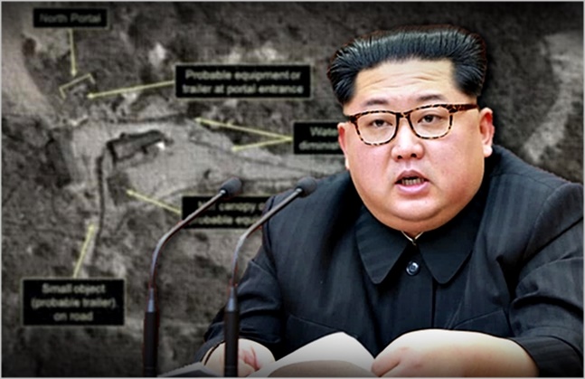 적대 상태를 종결하는 종전선언을 외치던 북한이 대륙간탄도미사일(ICBM)을 개발 중인 정황이 포착되면서 파장이 예상된다.(자료사진) ⓒ데일리안