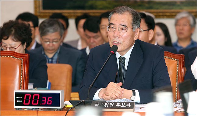 이개호 농림축산식품부 장관 후보자가 9일 오전 국회에서 열린 인사청문회에서 의원들의 질의에 답변하고 있다. ⓒ데일리안 박항구 기자