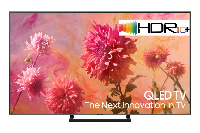 삼성전자의 2018년형 QLED TV와 프리미엄 초고화질(UHD) TV 전 제품이 차세대 고화질 TV 핵심 기술인 'HDR10+' 인증 로고를 획득했다.ⓒ삼성전자