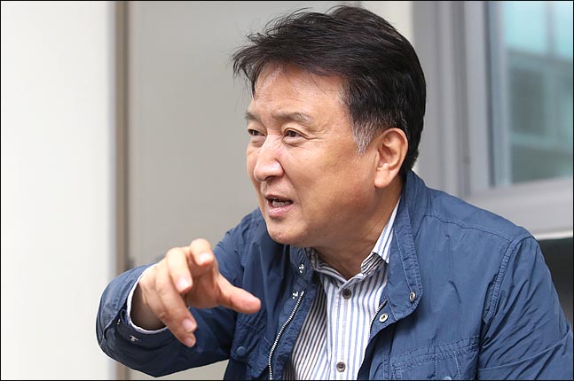 김영환 바른미래당 당대표 후보, ⓒ데일리안 박항구 기자