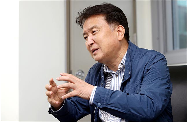 김영환 바른미래당 당대표 후보, ⓒ데일리안 박항구 기자