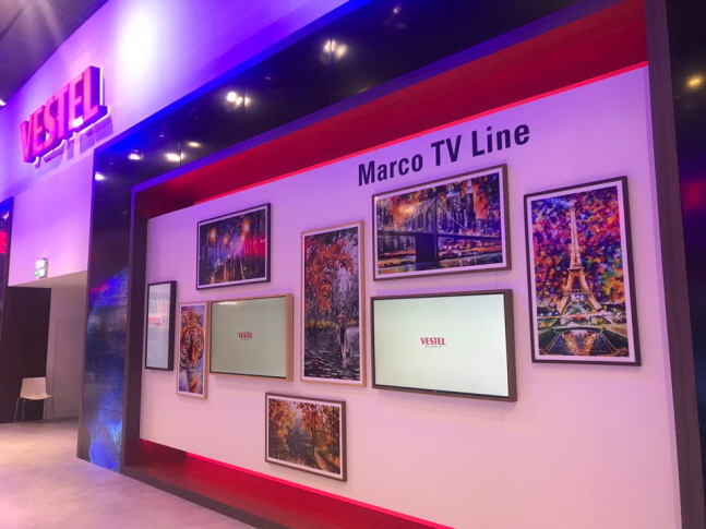 베스텔의 ‘마르코 TV 라인’.ⓒ데일리안 이홍석기자