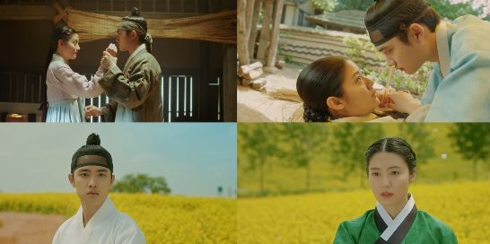 청춘 로맨스 사극의 시작까지 3일 남은 tvN 새 월화드라마 ‘백일의 낭군님’(극본 노지설, 연출 이종재, 제작 에이스토리)의 도경수와 남지현이 직접 케미에 대해 언급했다. ⓒ tvN