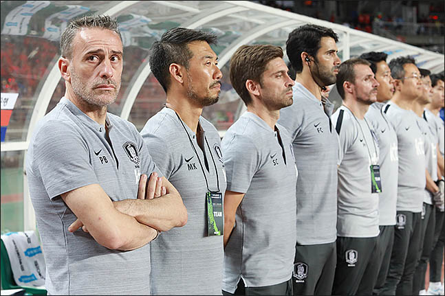 파울루 벤투 감독이 한국 축구대표팀의 사령탑으로 치른 데뷔전에서 승리를 거뒀다. ⓒ 데일리안 류영주 기자