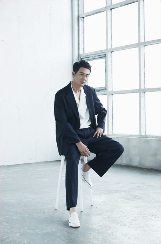 '안시성'에 출연한 배우 조인성은 "이번 작품을 통해 젊은 사극을 만들어 보고 싶었다"고 했다.ⓒ아이오케이컴퍼니