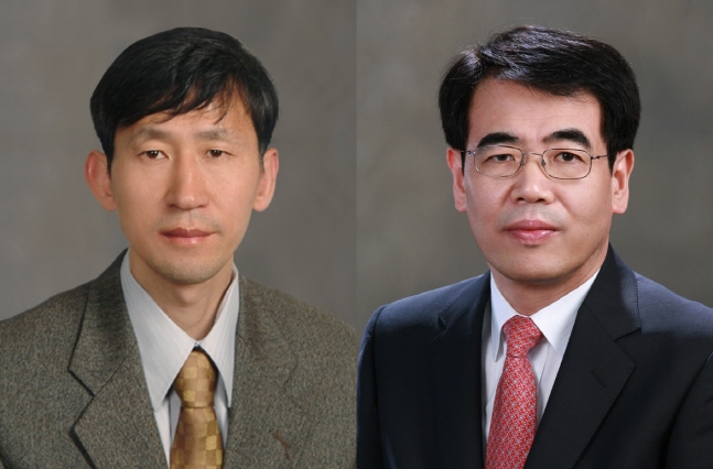 제 1회 한국도레이 과학기술상 수상자로 선정된 장석복 카이스트(KAIST) 교수(왼쪽)과 장정식 서울대학교 교수.ⓒ한국도레이과학진흥재단