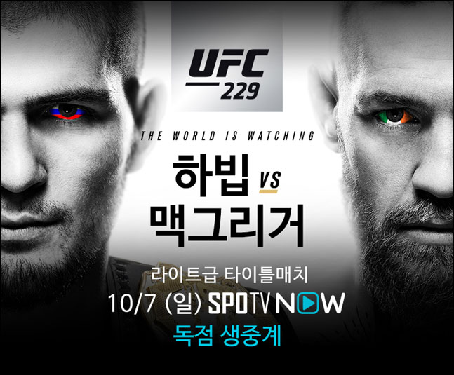 ‘스턴건’ 김동현이 10월 7일 열리는 UFC 229 하빕 VS 맥그리거 경기의 승자로 하빕을 선택했다. ⓒ 스포티비 나우