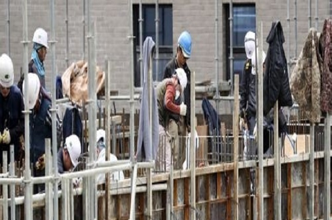 최근 3년간 건설현장에 불법 외국인 근로자가 급증했다. 사진은 한 건설현장 모습.(자료사진) ⓒ연합뉴스