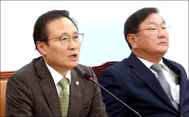 홍영표 더불어민주당 원내대표(자료사진)ⓒ데일리안 박항구 기자