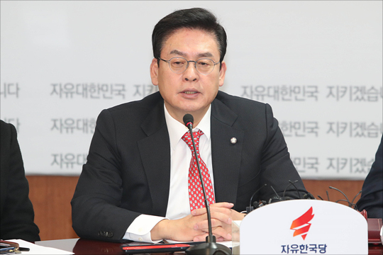 정우택 자유한국당 의원. ⓒ데일리안 홍금표 기자