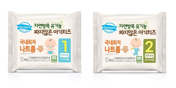 ‘덴마크 짜지않은 아기치즈’ 제품 이미지. ⓒ동원F&B
