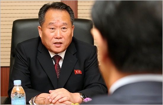 리선권 북한 조국평화통일위원장 ⓒ데일리안 박항구 기자