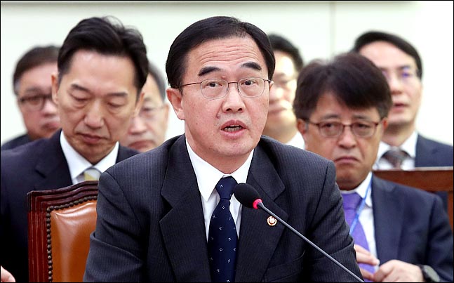 조명균 통일부 장관(자료사진) ⓒ데일리안 박항구 기자