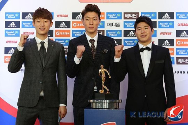 3년 전만 해도 황의조는 이재성, 권창훈과 함께 ‘K리그 새로운 트로이카’를 형성했다. ⓒ 한국프로축구연맹