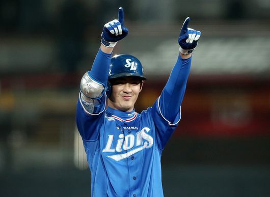 2년 연속 20홈런을 달성한 삼성 구자욱 ⓒ 삼성 라이온즈