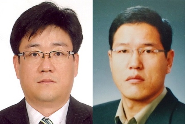 최택진 네트워크 부문장(부사장, 왼쪽), 황상인 CHO(부사장) ⓒ LG유플러스 