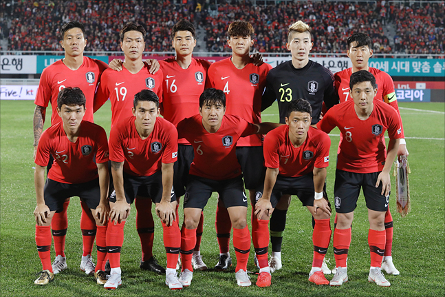 한국 축구가 11월 국제축구연맹(FIFA) 랭킹서 지난달과 똑같은 53위를 유지했다. ⓒ 데일리안 홍금표 기자