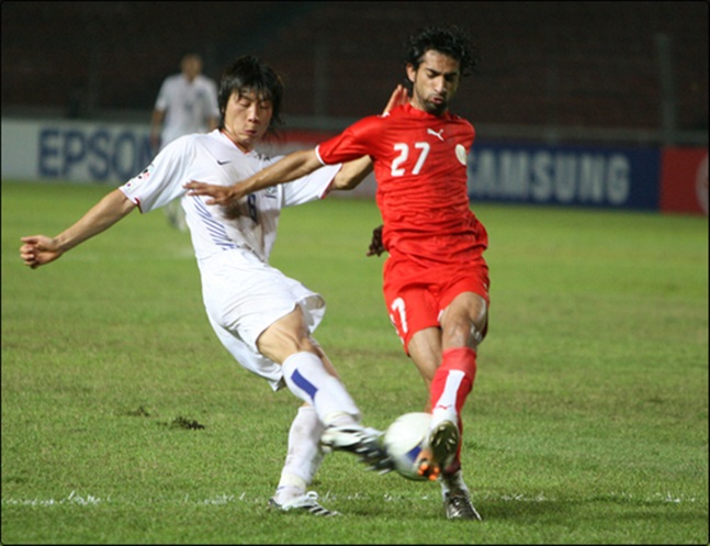 2007 아시안컵에서 한국축구는 바레인에 1-2 역전패했다. ⓒ 연합뉴스