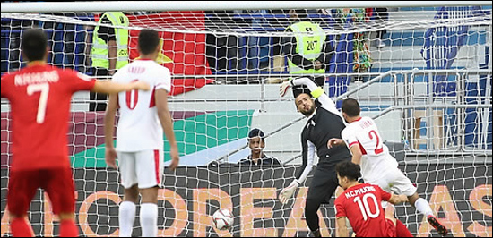 요르단은 이번 대회서 단 한 번의 패배없이 탈락했다. ⓒ 연합뉴스