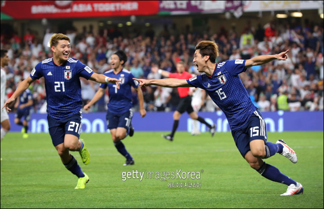 일본은 선취골 이후 경기 주도권을 움켜쥐었다. ⓒ 게티이미지