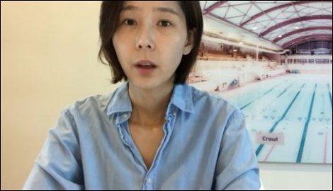 방송인 김나영이 이혼 사실을 고백했다. 유튜브 영상 캡처.