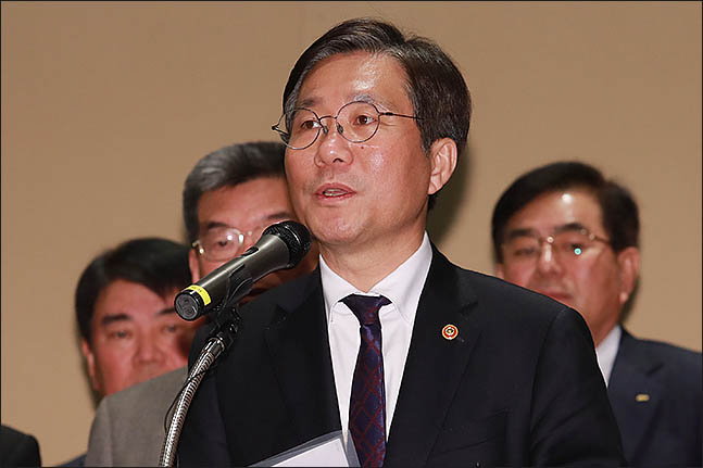 성윤모 산업통상자원부 장관. ⓒ데일리안 류영주 기자
