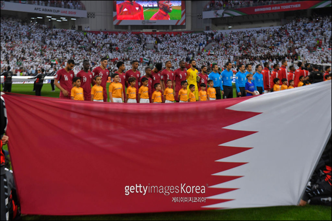 카타르가 2021년 컨페드컵에 나서기 위해서는 일본을 꺾어야 한다. ⓒ 게티이미지