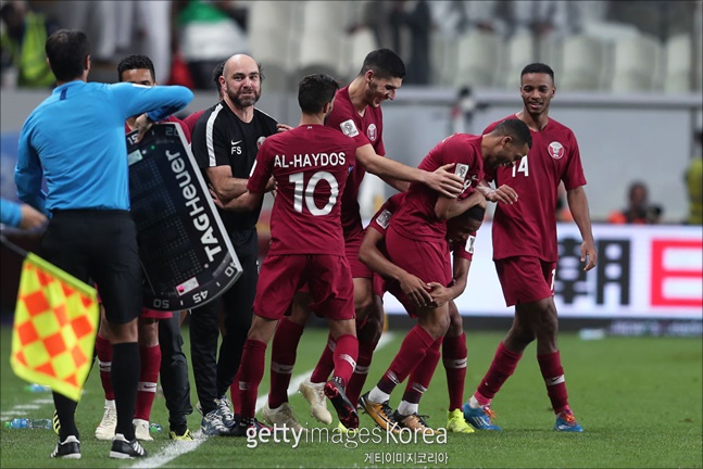 카타르가 1일 일본과 '2019 아시안컵' 결승전을 치른다. ⓒ 게티이미지