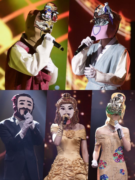 MBC '복면가왕'에서 아이돌 복면 가수들의 노래 대결이 펼쳐진다.ⓒMBC