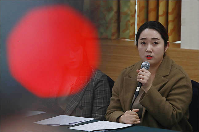 팀 킴 리드 김영미가 감사 결과에 대한 소감을 밝혔다. ⓒ 데일리안 류영주 기자 