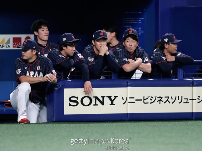 일본 야구대표팀. ⓒ 게티이미지