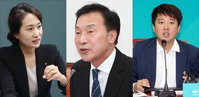 (왼쪽부터)바른미래당 김수민 의원, 손학규 당대표, 이준석 최고위원.ⓒ데일리안