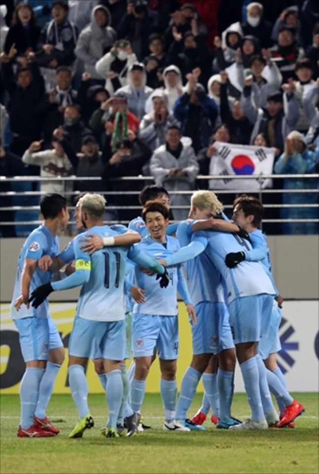 대구FC가 12일 홈경기에서 광저우에 3-1 완승했다. ⓒ 연합뉴스