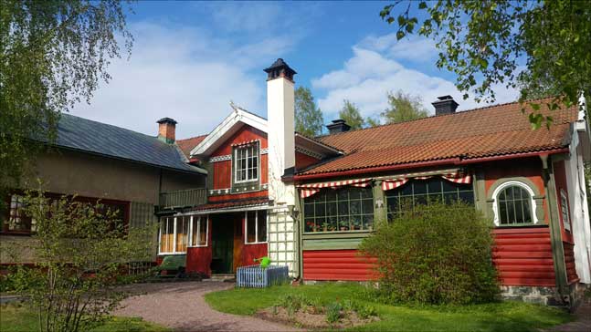 스웨덴 중부 팔룬 지방 순드보른에 있는 칼 라르손과 그의 고족이 생활했던 '칼 라르손 고덴' (사진 = 이석원)