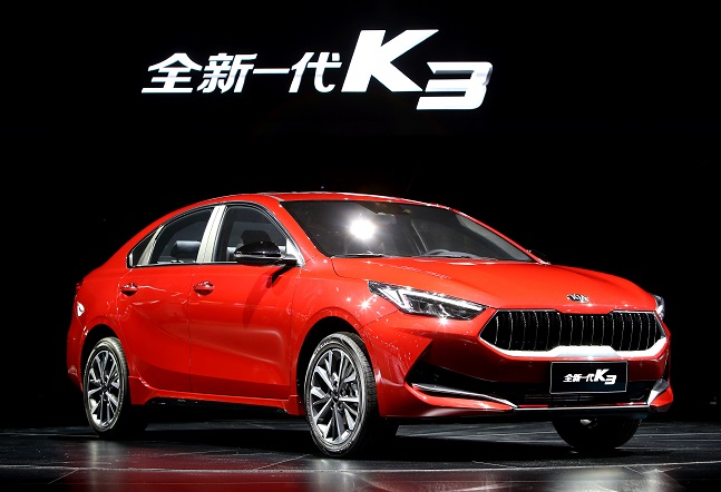 기아자동차의 중국 전략형 신차 ‘올 뉴 K3’.ⓒ기아자동차