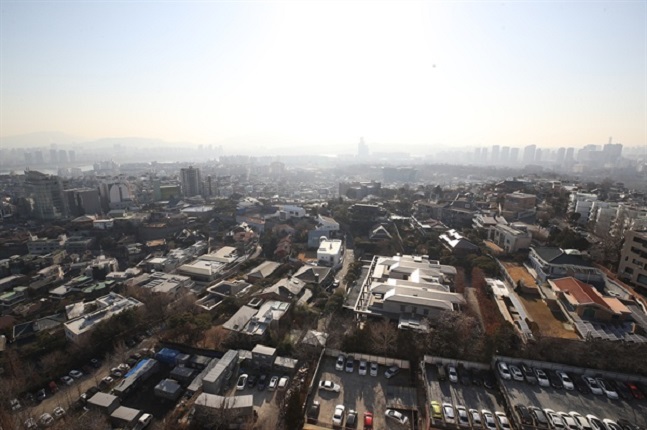 서울 용산구 이태원로 일대 단독주택 모습.ⓒ연합뉴스 