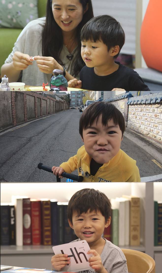 배우 박호산 막내아들이 방송되는 SBS '영재발굴단'에 영어 영재로 출연한다.ⓒSBS