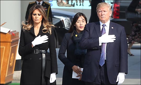도널드 트럼프 미국 대통령과 멜라니아 트럼프 여사(자료사진). ⓒ사진공동취재단